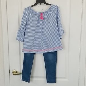 Limited Too top/jean set
